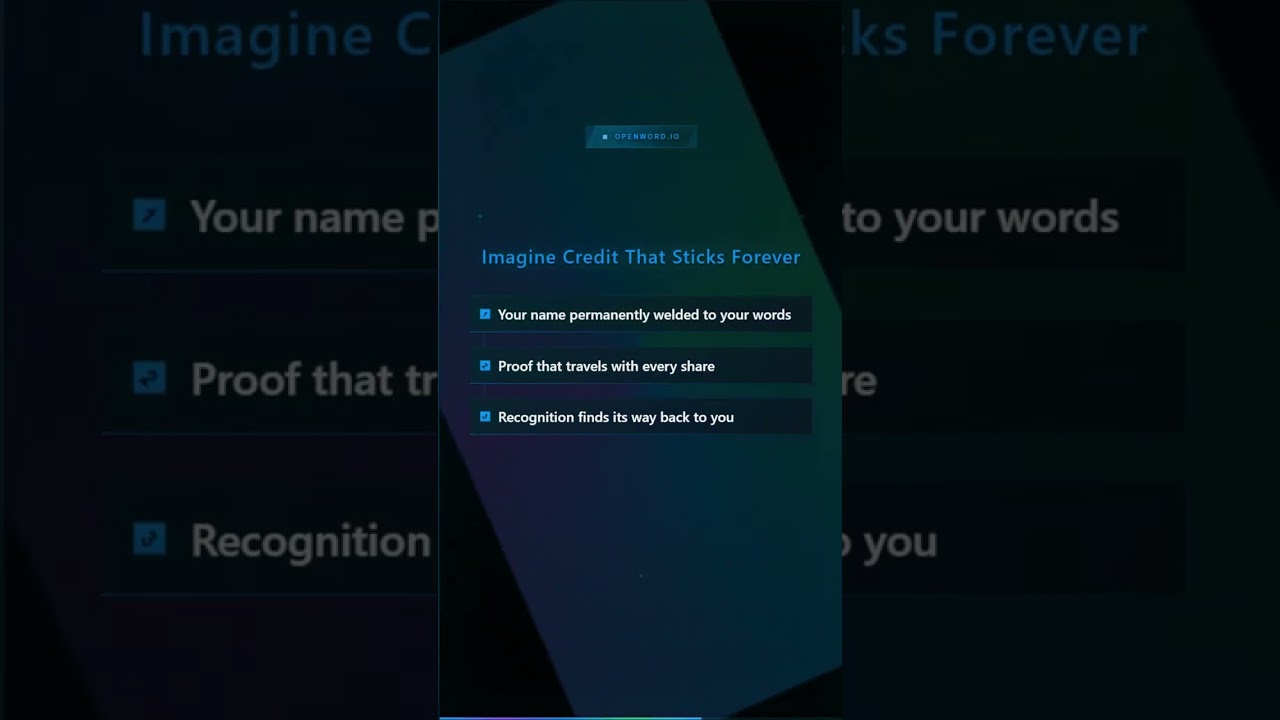 Your Article, Their Screenshot, Zero Credit | OpenWord