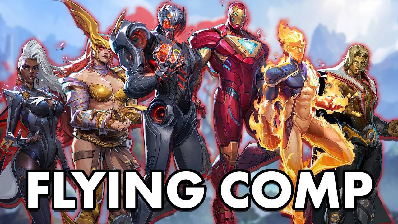 The All Flying Team Comp in Marvel Rivals is Insane