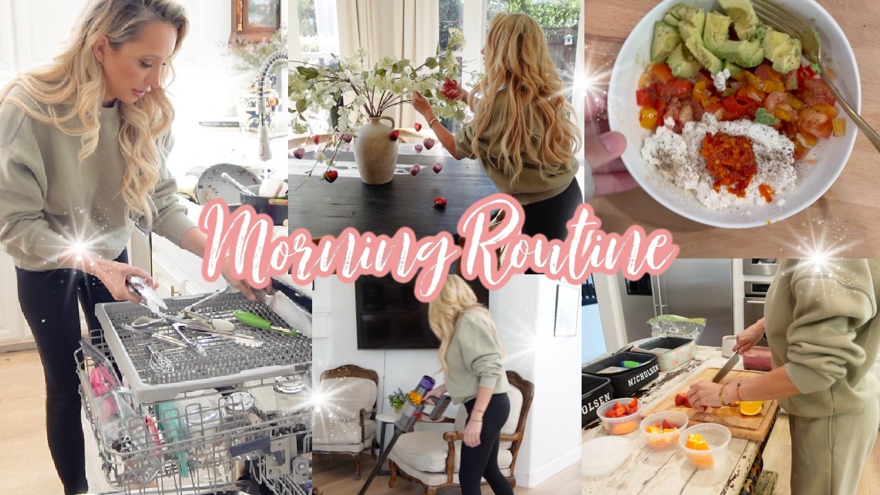 MORNING ROUTINE MOM OF 4