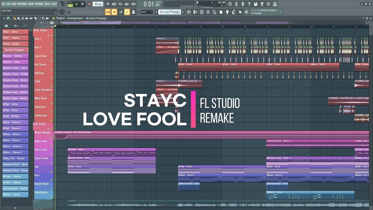 STAYC (스테이씨) - LOVE FOOL (사랑은 원래 이렇게 아픈 건가요) | Instrumental