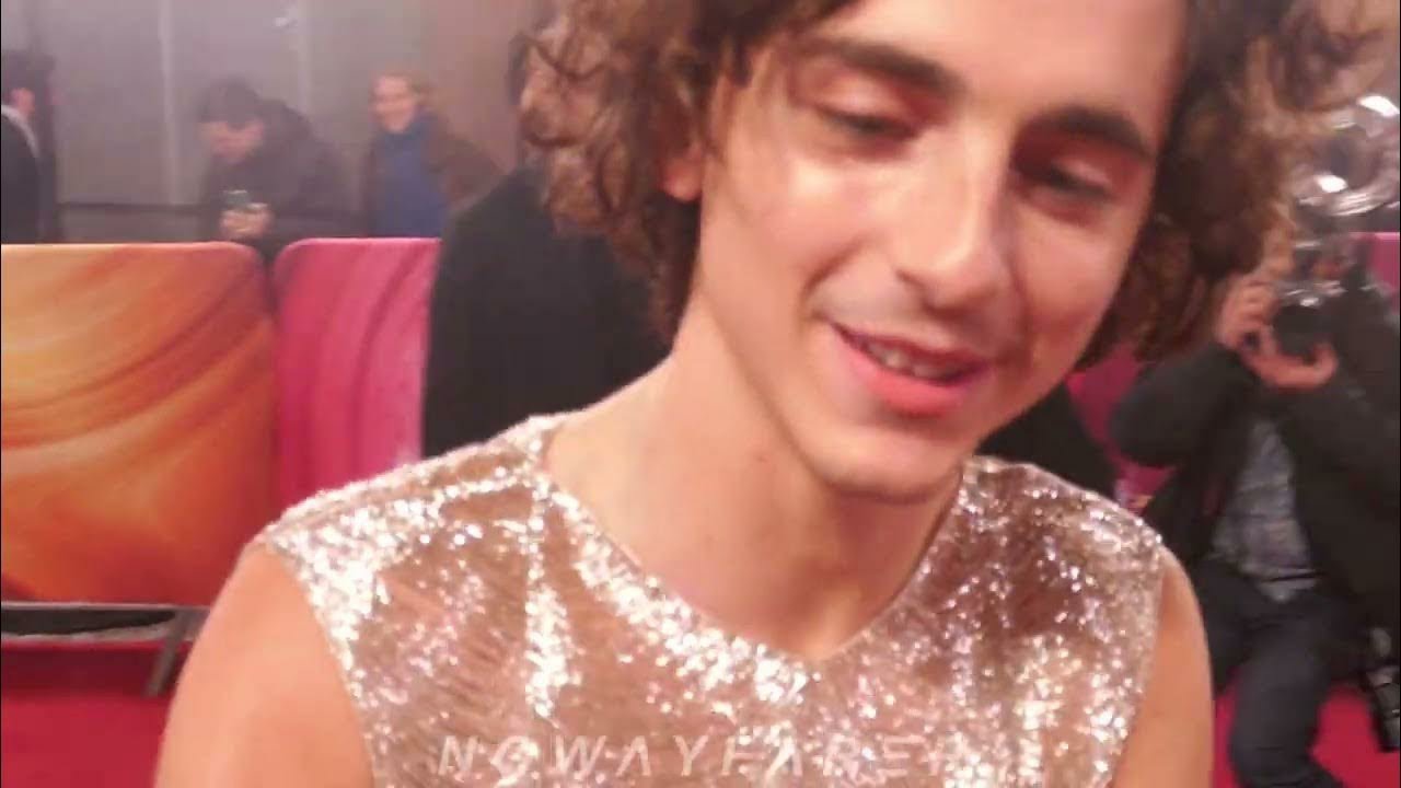 Timothée CHALAMET with French fans (My FRONT ROW View 👀) @ WONKA Paris Premiere, December 1st 2023