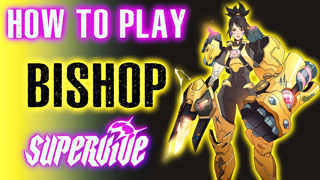 SUPERVIVE Bishop Guide for Beginners! Rockets, Abilities, & Builds Explained