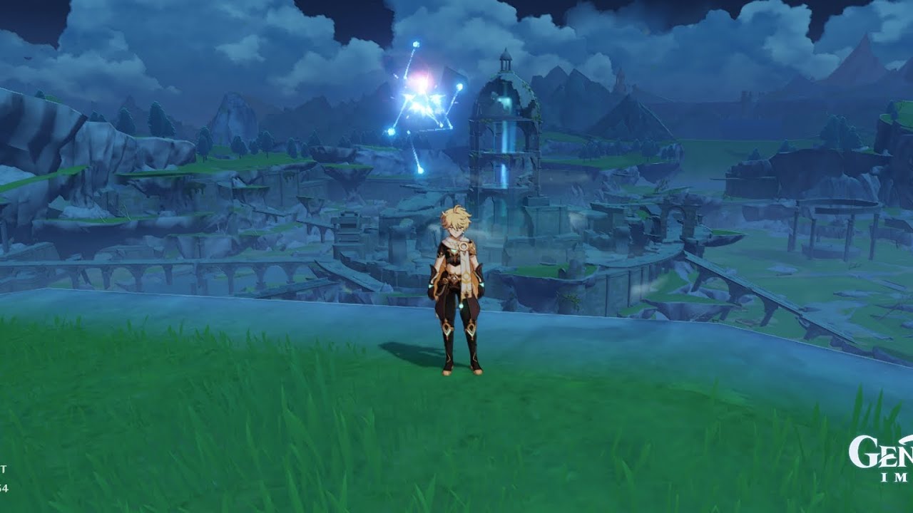 Adventure in Genshin Impact.