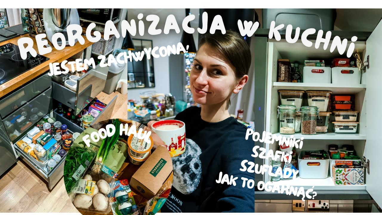 ORGANIZACJA KUCHNI 🤩 POJEMNIKI I SZUFLADY - JAK TO OGARNIAM Z SENSEM? TERAPIA SZOKOWA 😳 MAC&CHEESE 🧀