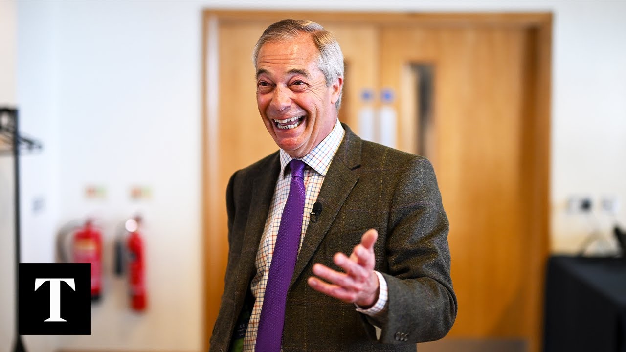 LIVE: Nigel Farage delivers major campaign speech in Durham