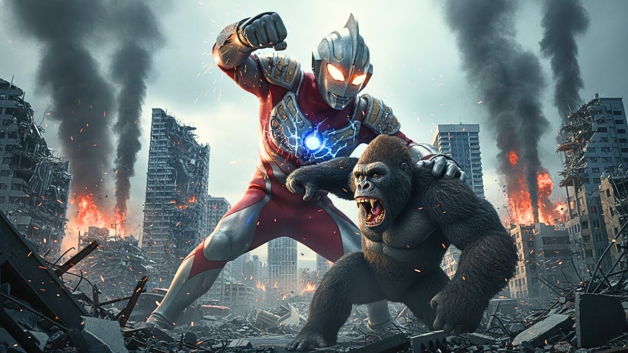 Ultraman Reborn vs King Kong: The Colossal Battle That Shattered the City