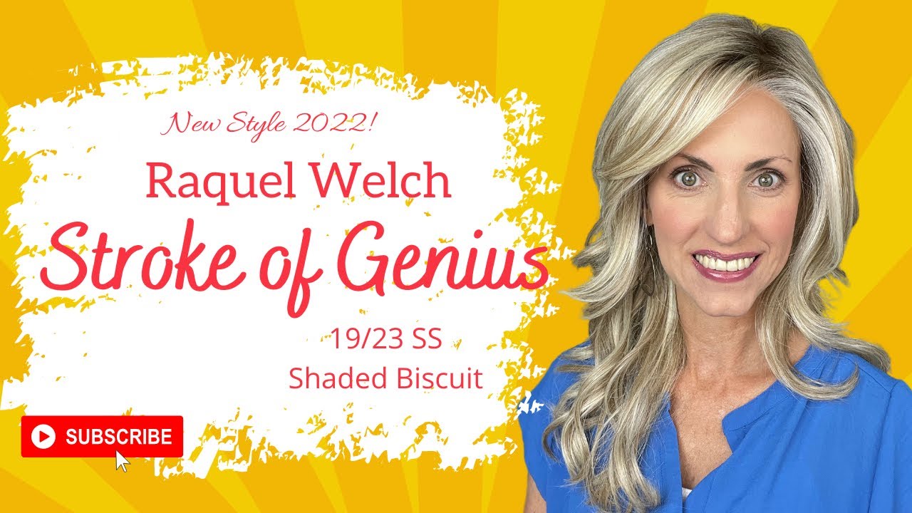 Raquel Welch STROKE OF GENIUS Shaded Biscuit Wig Review! New for 2022!