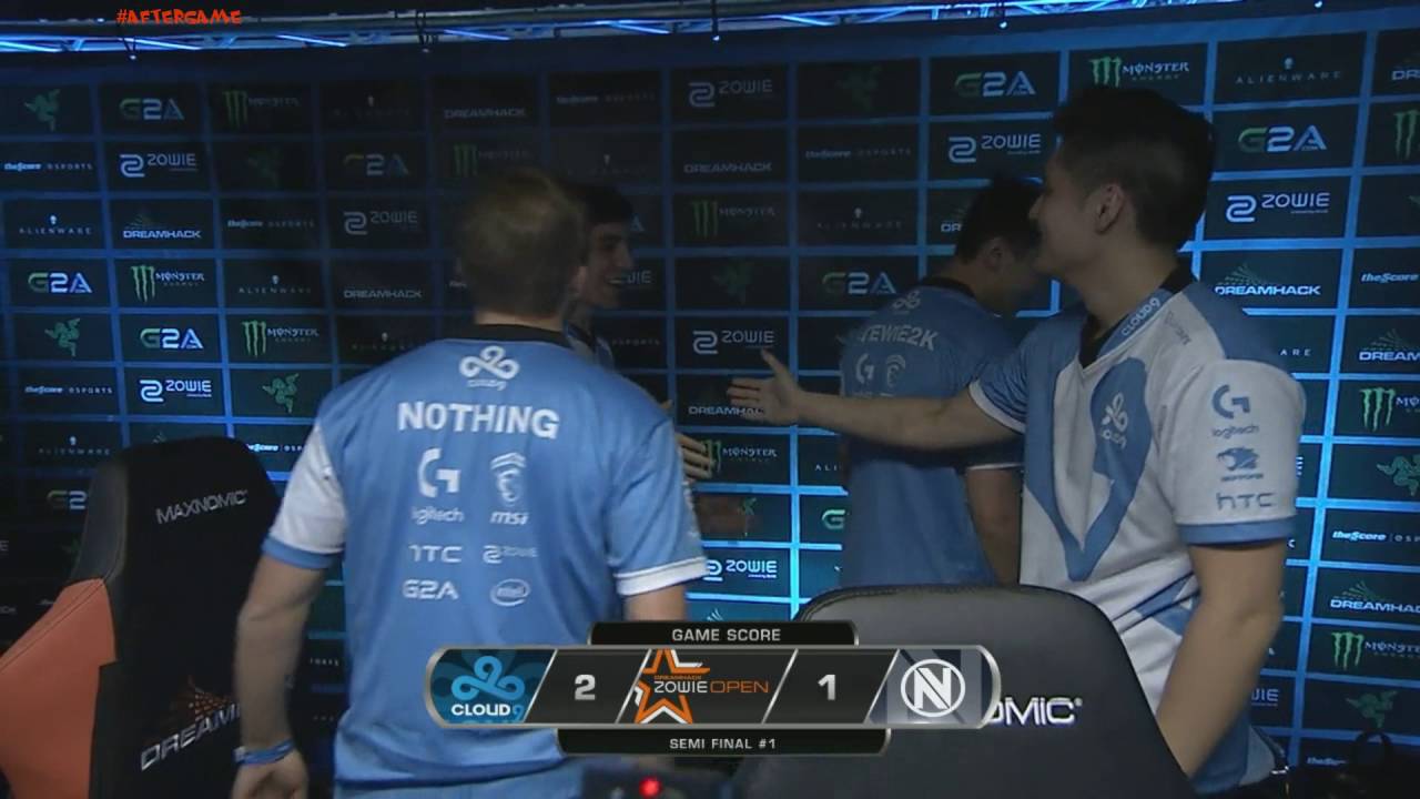 DreamHack 2016. Cloud9 wins EnVyUS 2:1. Play-off, 1/2. #CyberWins #DHopen #DH2016 #Dreamhack