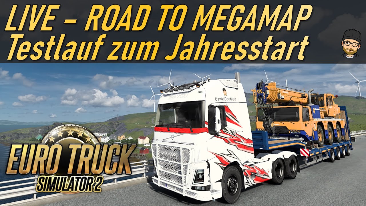 🚨 LIVE | MEGAMAP-Testlauf zum Jahresstart | Road to Megamap + Snowymoon