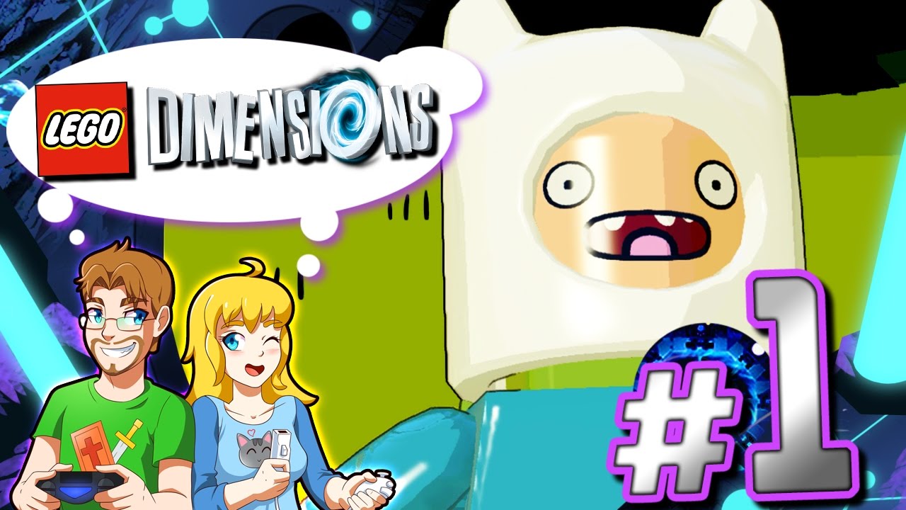 Lego Dimensions: Adventure Time Level Pack PART 1 A Book and a Bad Guy