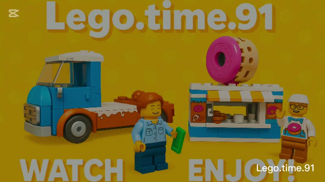 LEGO City  Doughnut  Truck 60452 / 🏙️ 🍩 🚛 /Lego.time.91