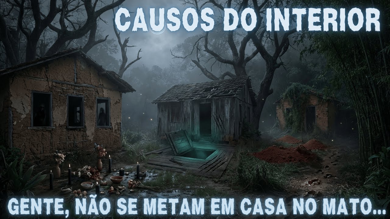 3 Causos EM CASAS ABANDONADAS NO MEIO DA MATA | SOBRENATURAL? LENDA? | Relatos Terror Rural | Ep.49