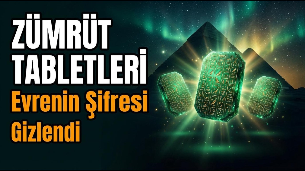 Thoth'un Zümrüt Tabletleri: Tanrıların Gizlediği Sır | Atlantis, Simya ve Evrenin Şifresi