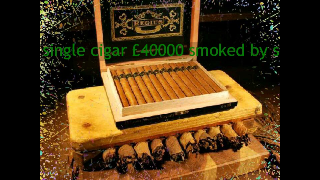 double corona regius cigars one single cigar for 40000 uk pound