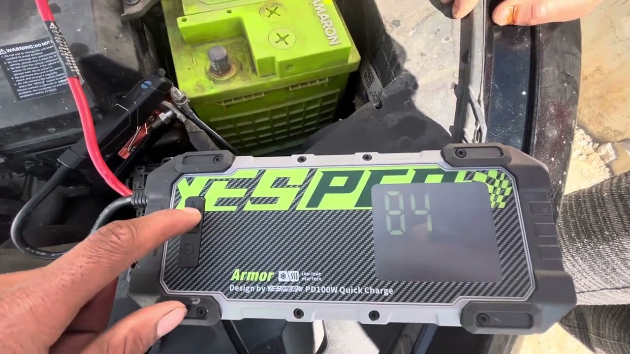 Yesper Armor Pre Heart. -20 C Review without battery. Best Jump Starter for Extreme Winters.
