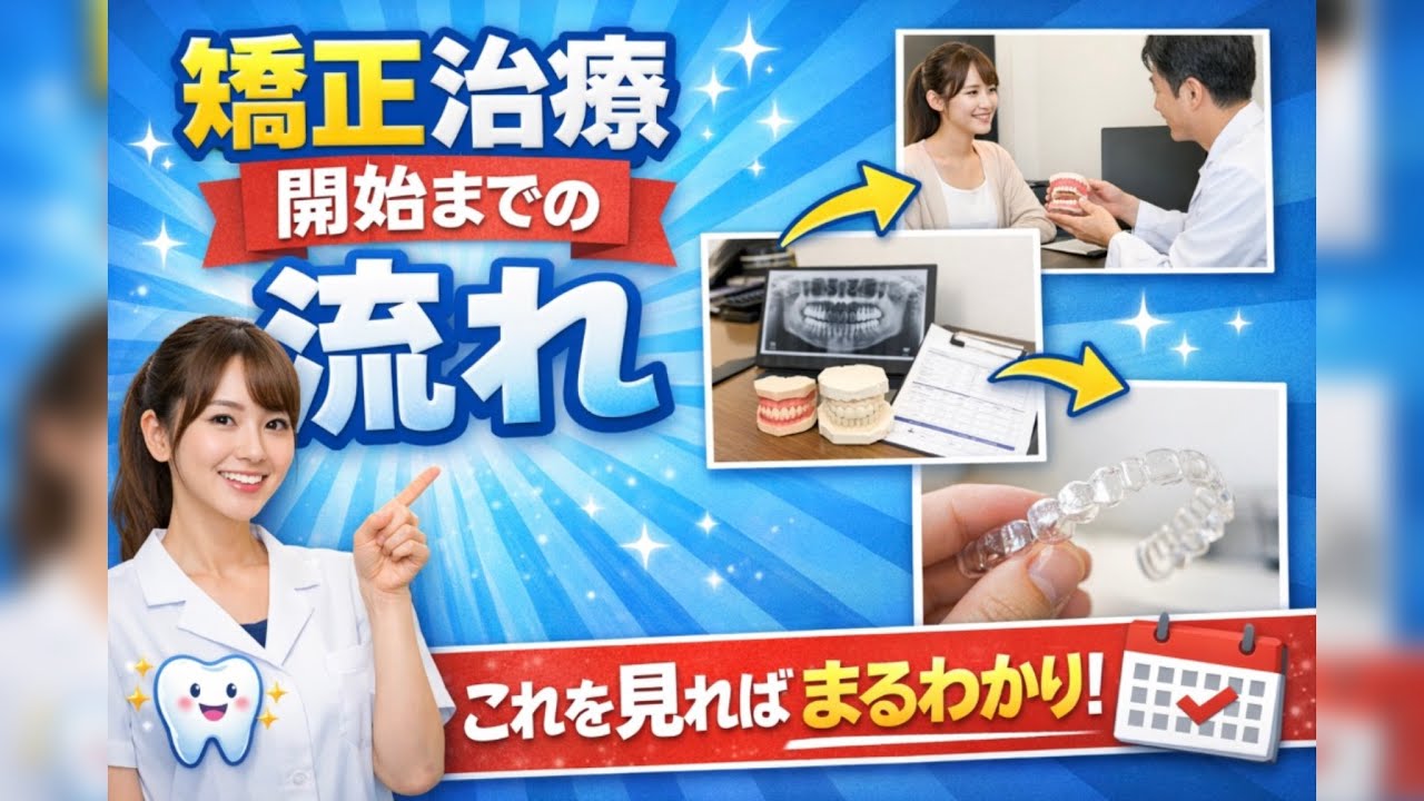 矯正治療って何するの？👀治療のステップをご紹介！