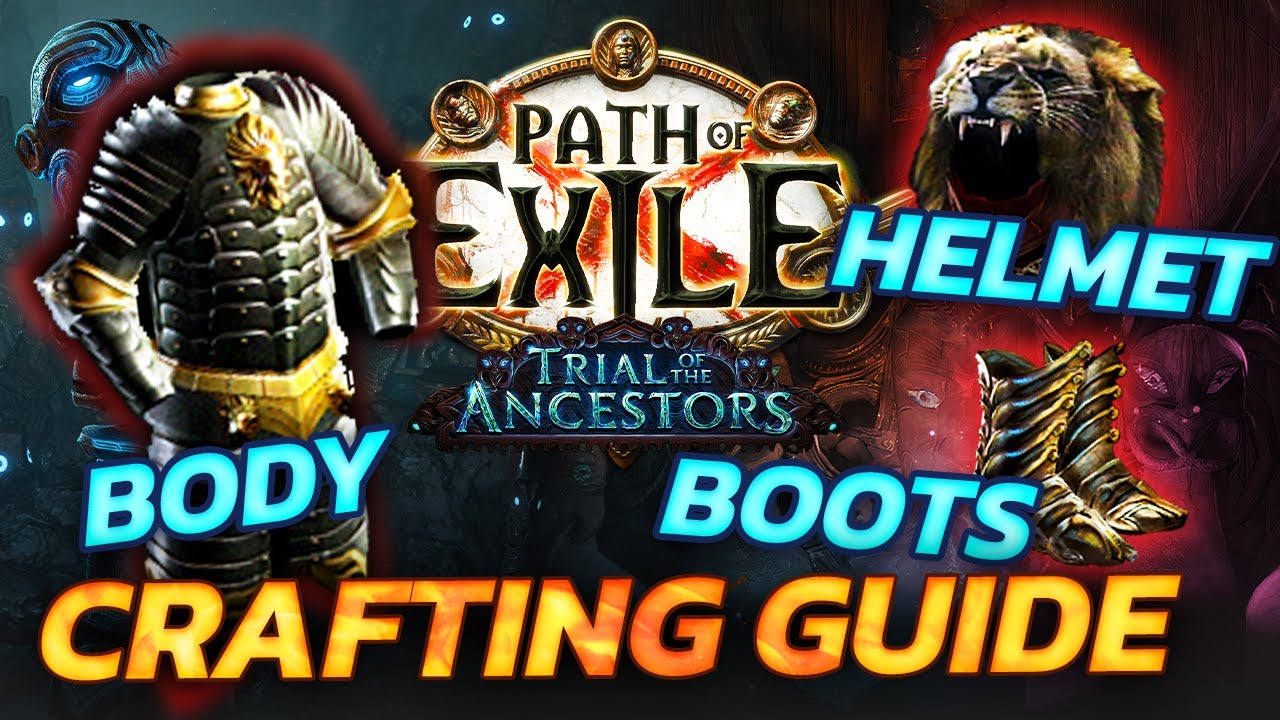 Intermediate IN-DEPTH Gear Crafting Guide - Body Armour, Boots, Helmet