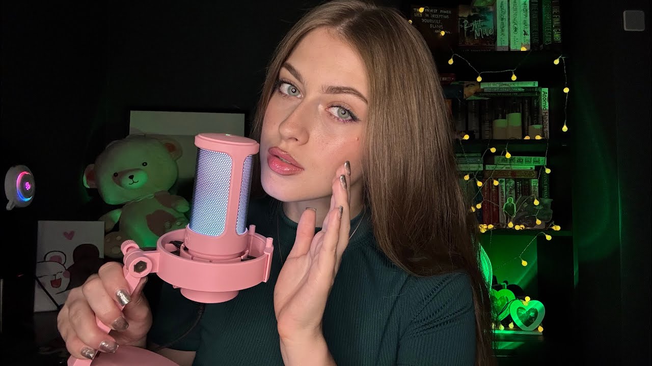 Very Random and Tingly ASMR Triggers •☆• coconut rain, hand movements, tapping, guess the word