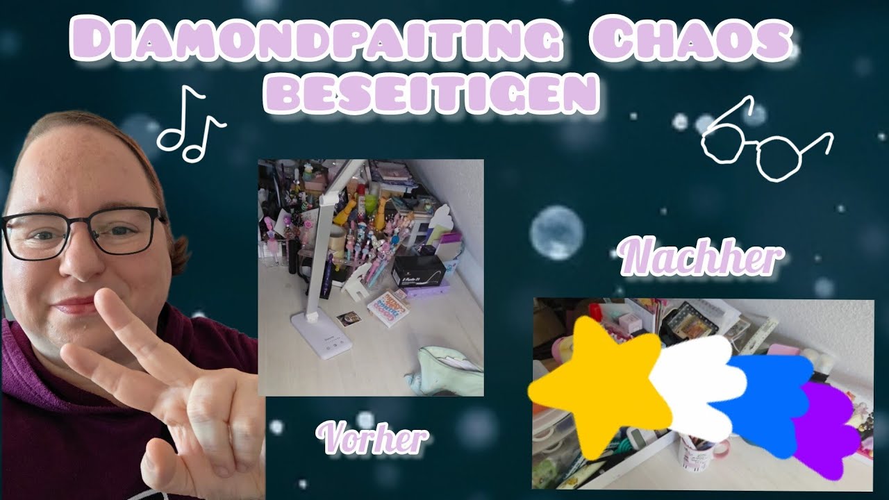 Endlich Ordnung! 💎 Diamond Painting Schreibtisch Reset 2026