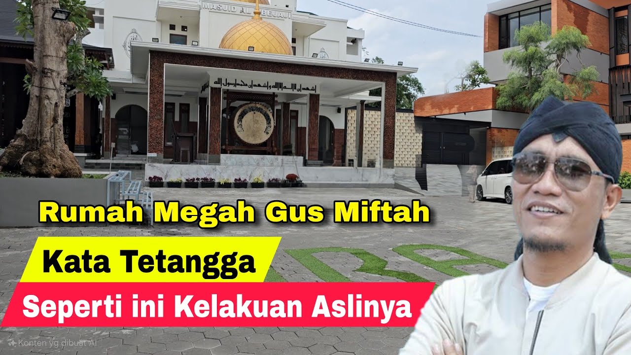 Rumah Megah Gus Miftah Dan Pondok Pesantren Ora Aji Di Sleman Yogyakarta