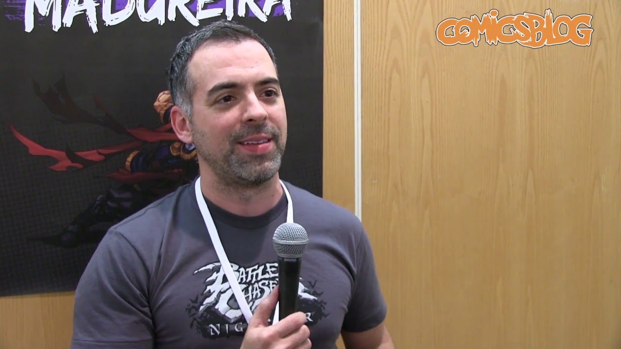 Paris Comics Expo 2016 : L'interview de Joe Madureira (Battle Chasers)