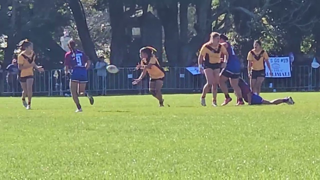 Richmond Rovers u16 girls vs Manurewa u16 girls ARL Rugby League grand finals 2025