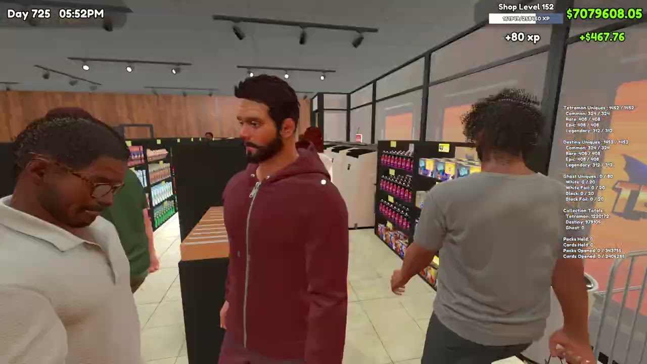 TCG Card Shop Simulator - Lv152 Day 725+ v0.66 - Still Selling Almost Everything