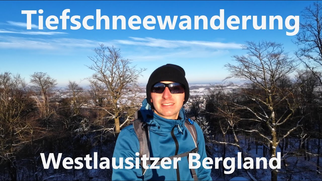 Tiefschneewanderung im Westlausitzer Bergland #wandern #hiking #natur #mountains #jesuschristus