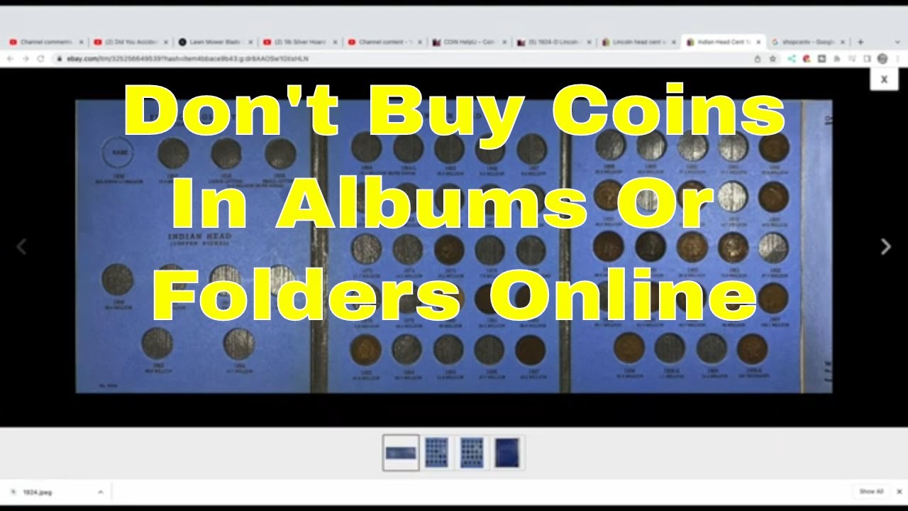 Don't Buy Folders Or Albums With Coins Until You Watch This! Ebay Coins