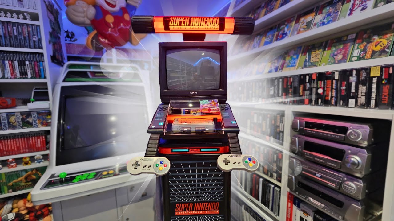 Я купил киоск Super Nintendo (SNES)!