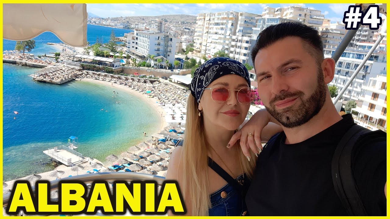 #4 ALBANIA - SARANDA co tutaj zobaczyć? Odwiedzamy Polską Kawiarnię LuLu Cafe. Kierunek Ksamil [4k]