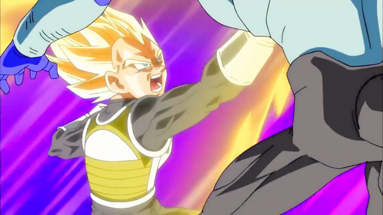 ドラゴンボール超（スーパー） 【DB Super】► ベジータが真剣に戦うとフロストは反撃する機会がまったくありません►Dragon Ball Super Full HD