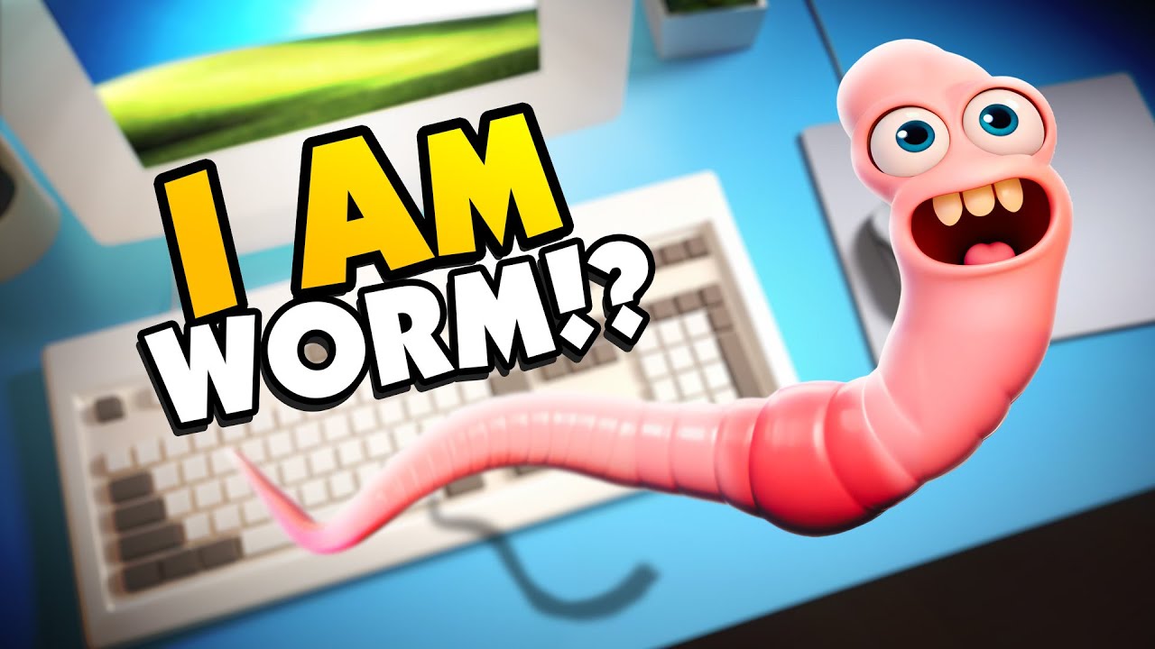 I Became a WORM In this Weird WORM Simulator Game!