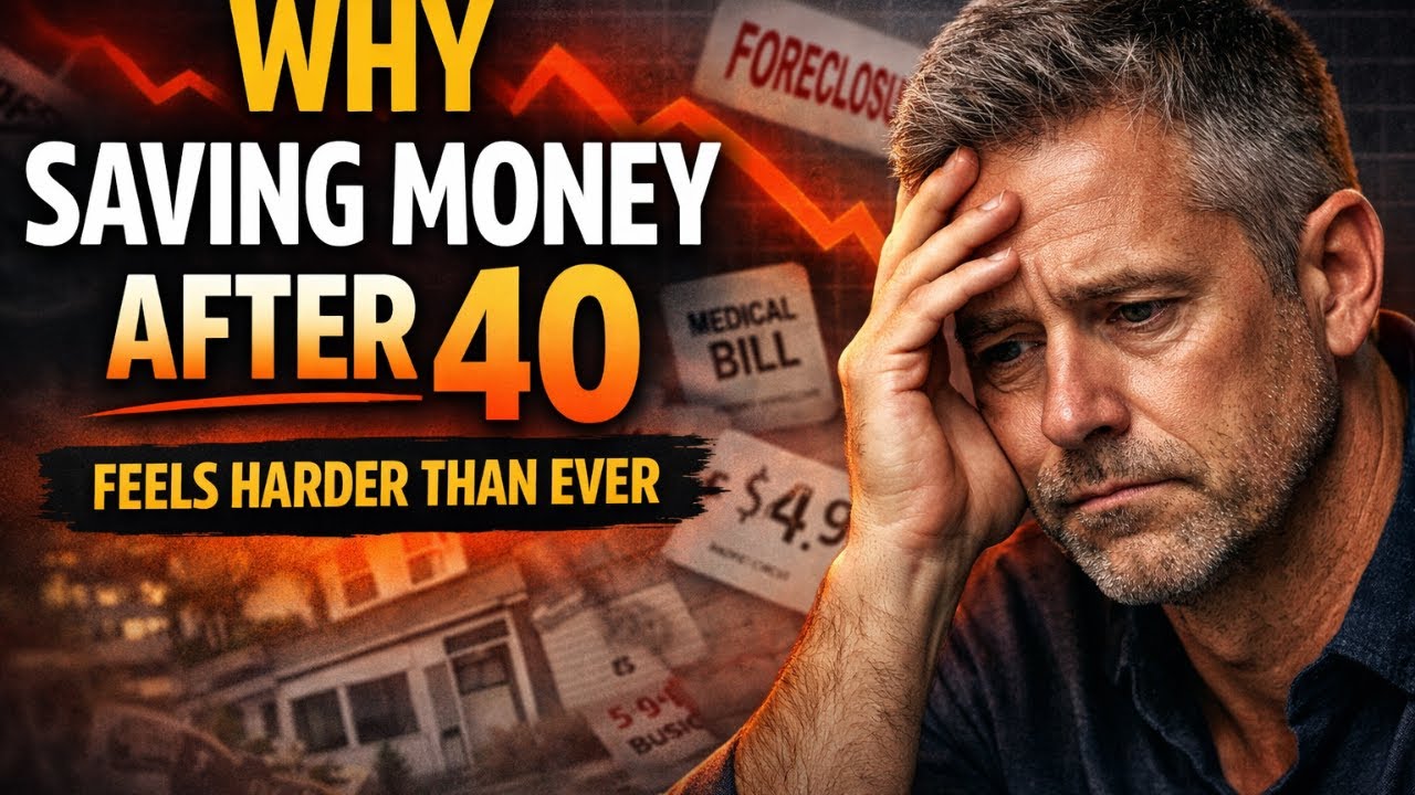 Why Saving Money After 40 Feels Harder Than Ever (And It’s Not Your Fault)