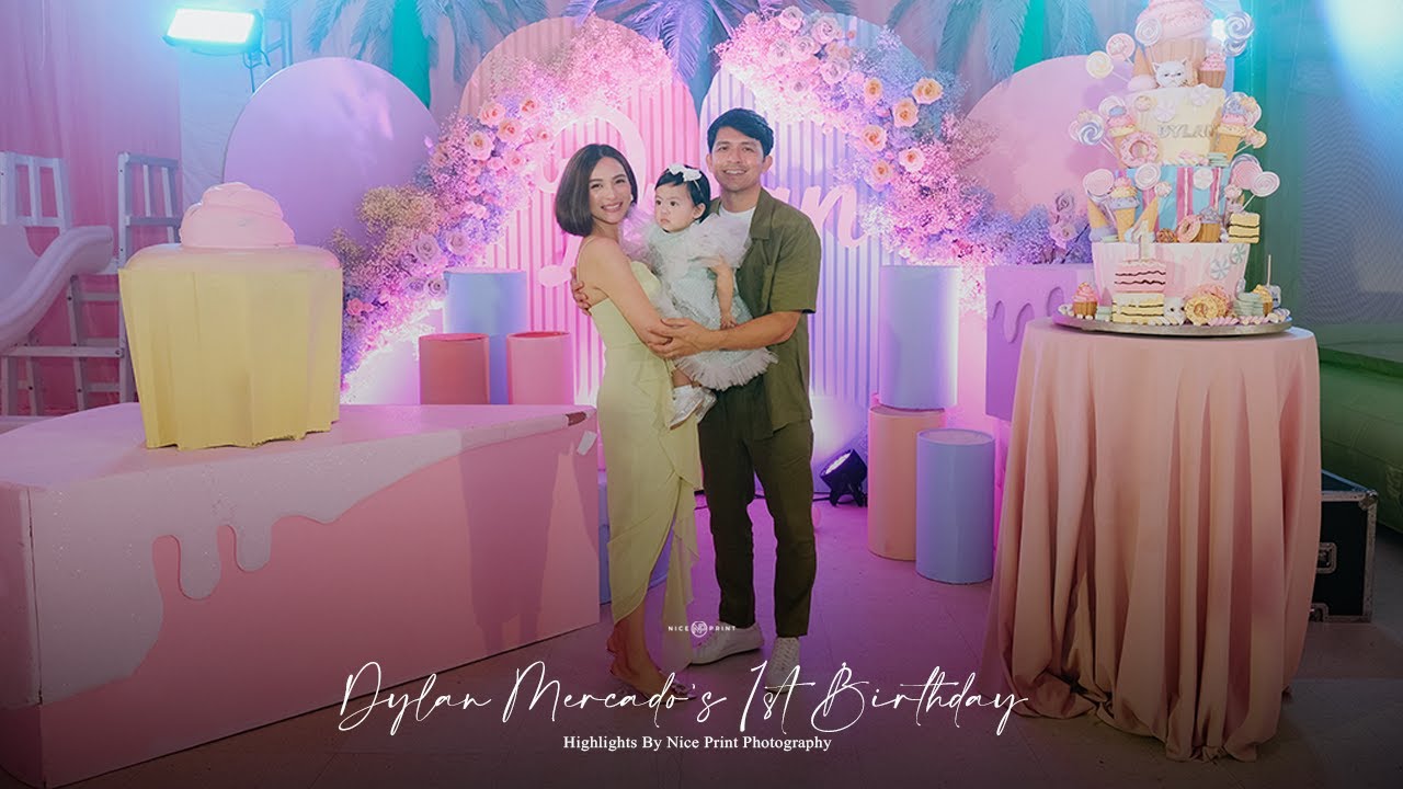 Dylan | Daughter of Dennis Trillo and Jennylyn Mercado  First Birthday Video By Nice Print