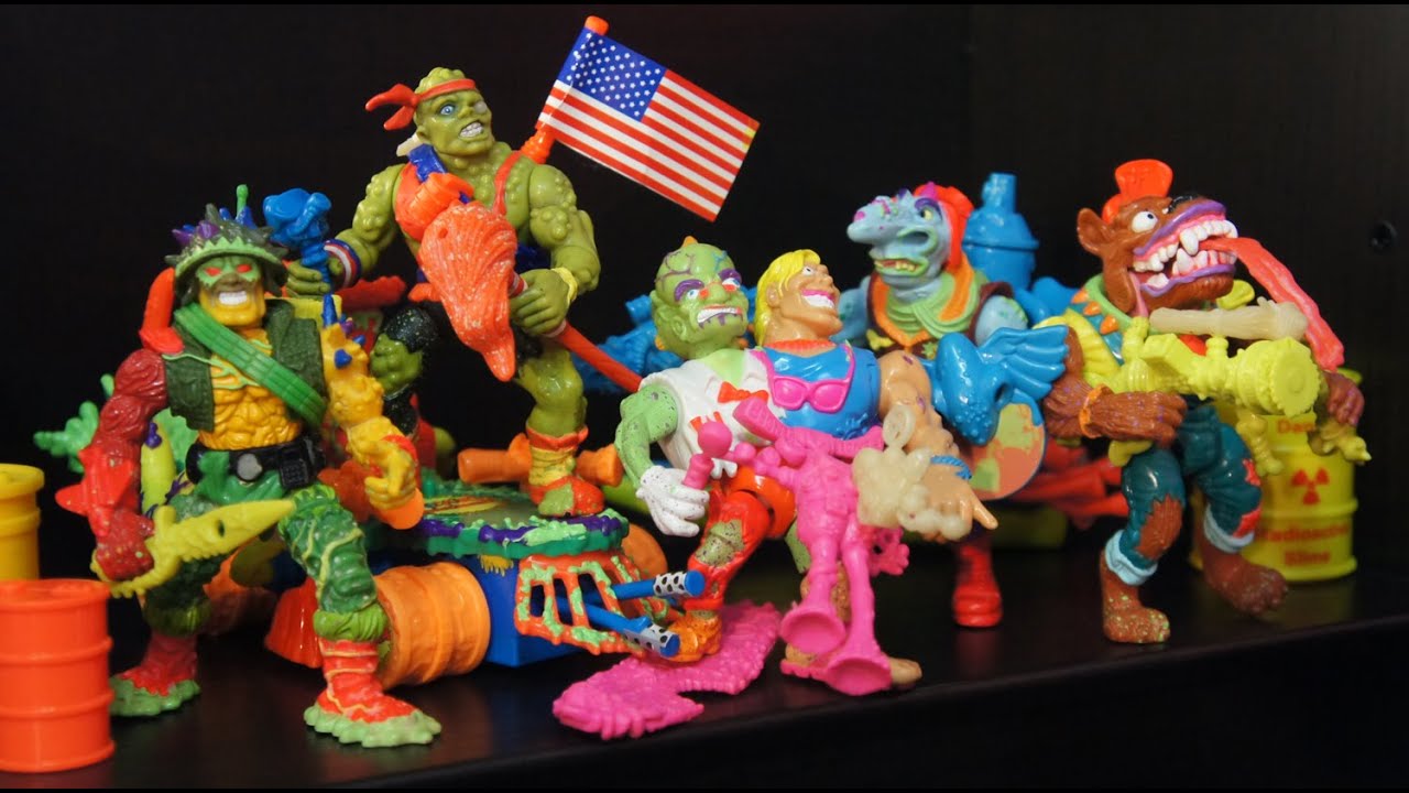 Toxic Crusaders (Playmates Toys) - Good Guy Action Figures Review
