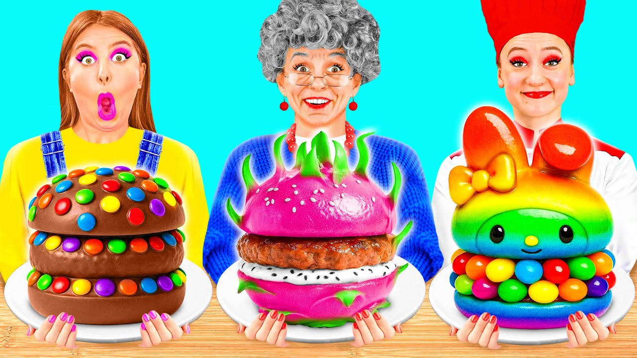 Кулинарный Челлендж: Я против Бабушки | Простые Кулинарные Рецепты от Funny Funny