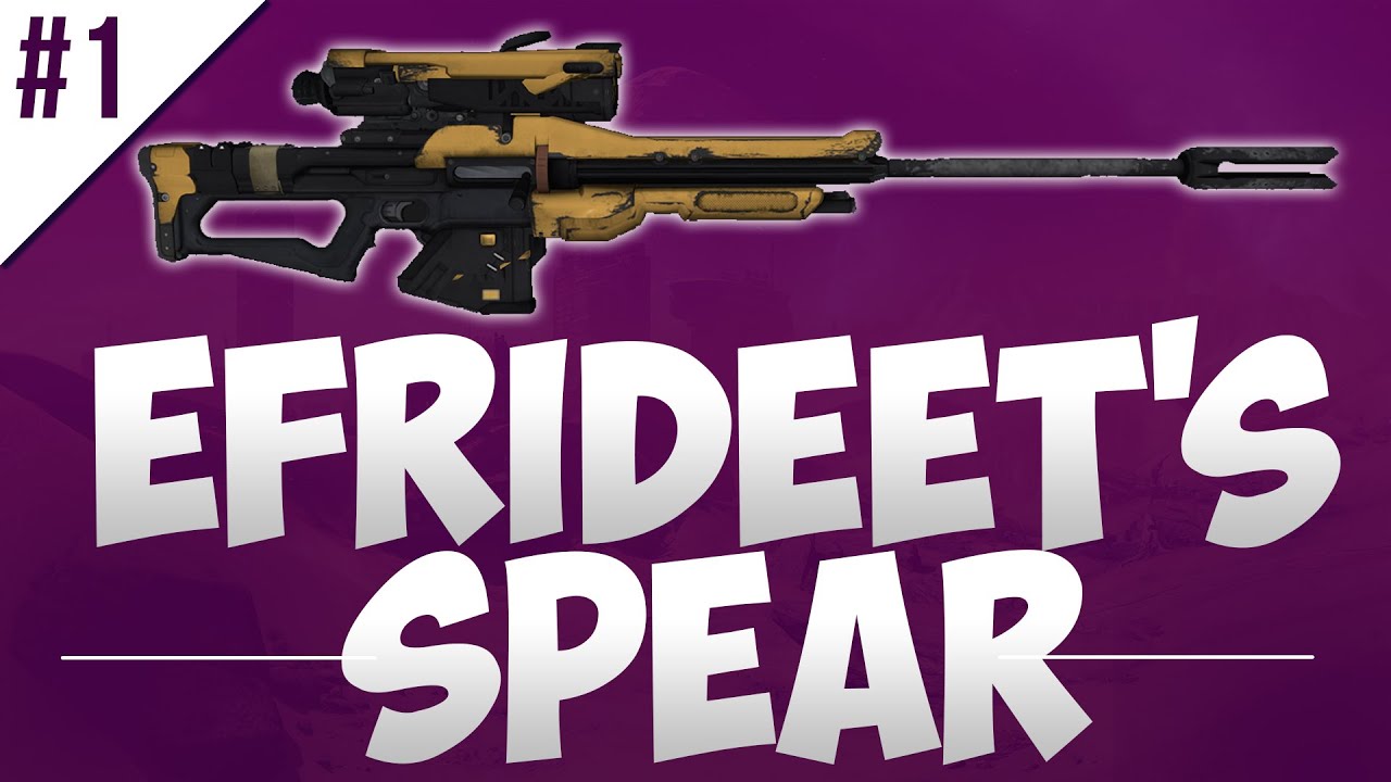 DESTINY EFRIDEET'S SPEAR REVIEW! Destiny Efirdeet's Spear Gun Review & Multiplayer Gameplay PS4