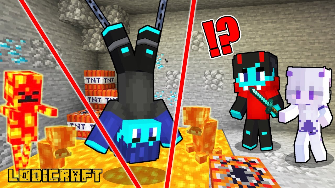 My BROTHER is in DANGER in Minecraft!