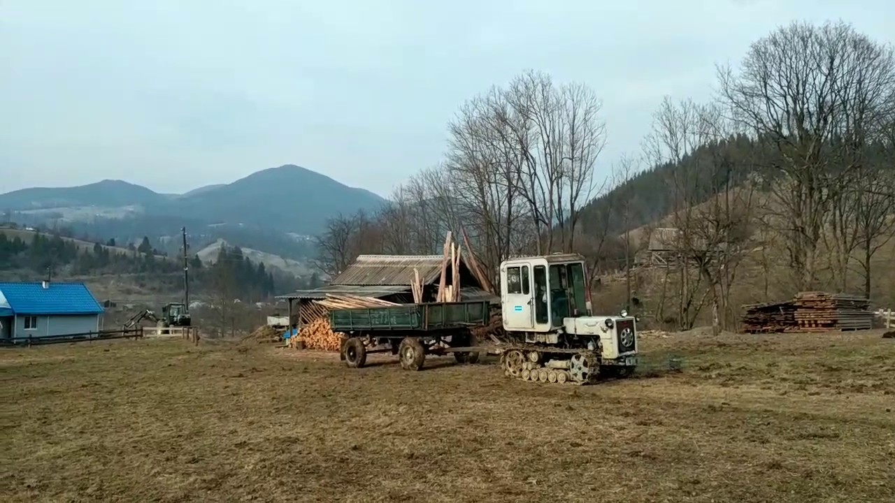 Т70 в Карпатских горах