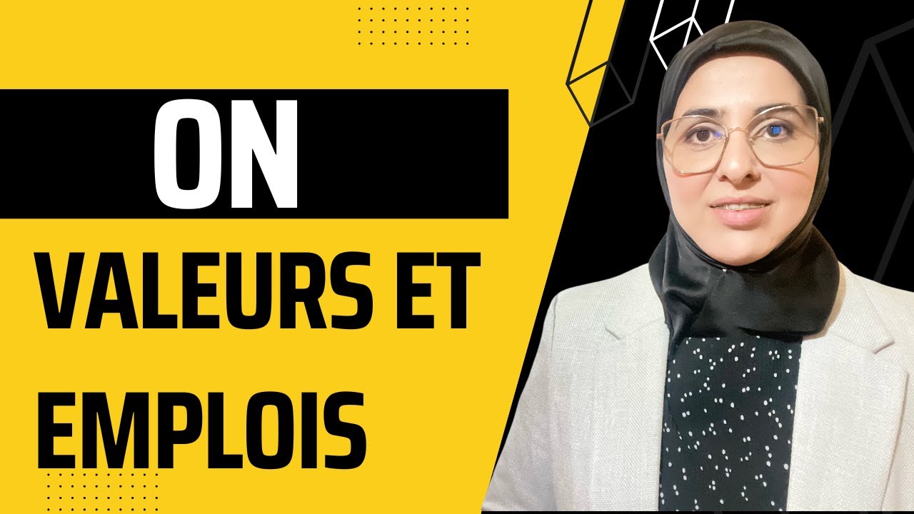 Le pronom on valeurs et emplois