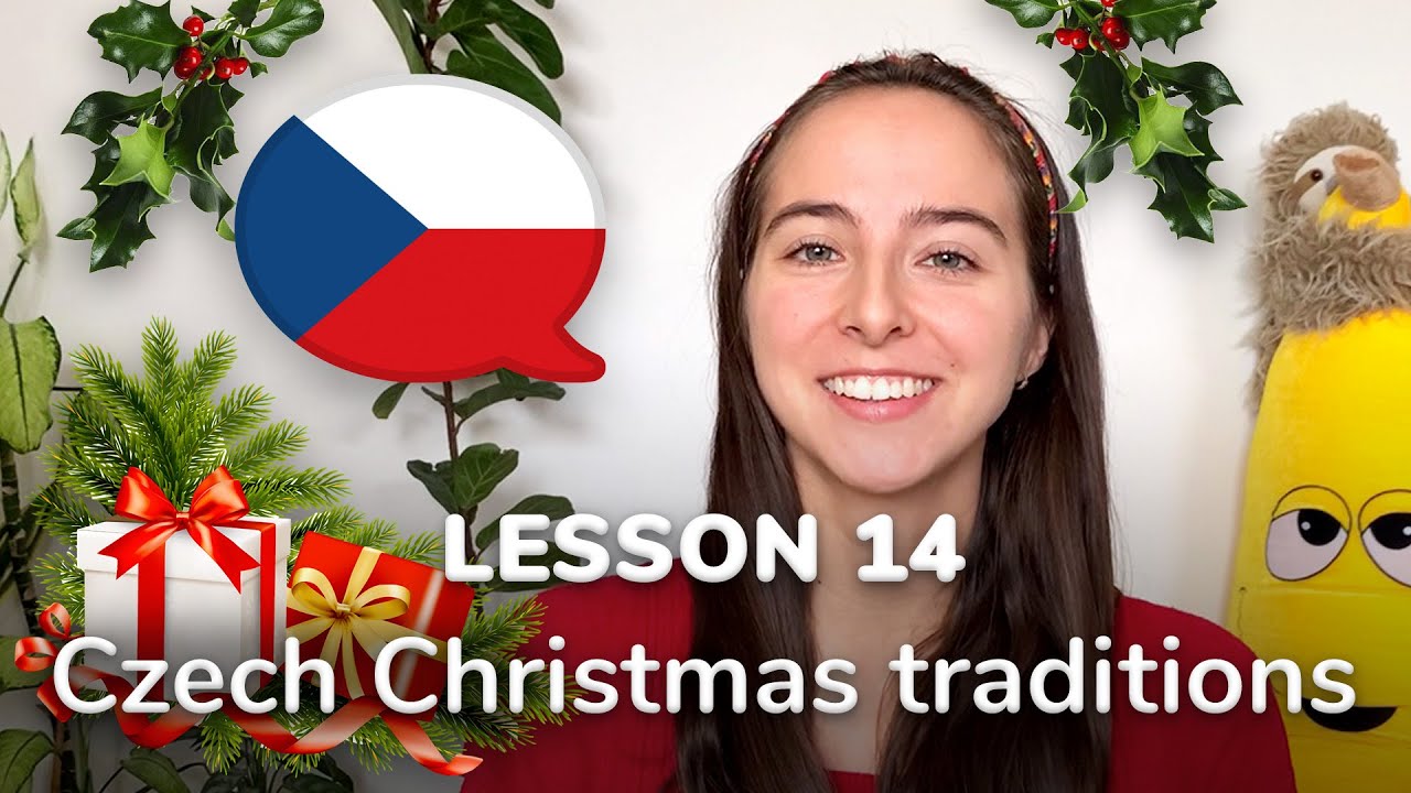 Czech Christmas traditions - Czech lesson #14 using my TLE method