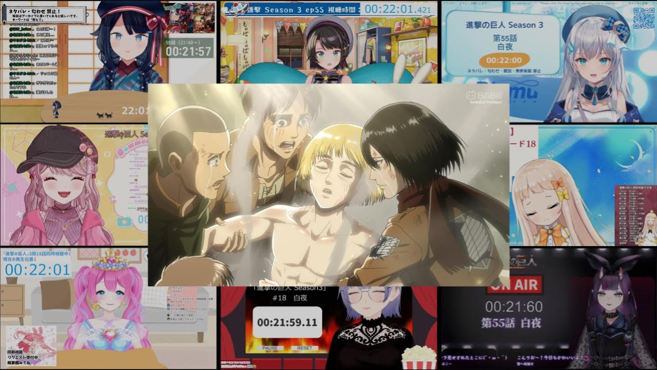 進撃の巨人 | Attack On Titan Season 3 第18話  | Reaction Mashup