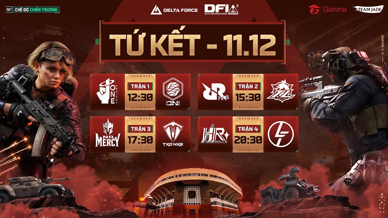 🔴 TRỰC TIẾP: (VN) RAPID LOFI VS HOSTILE RESPONSE | TỨ KẾT DFIW 2025 | CHẾ ĐỘ CHIẾN TRƯỜNG (11/12)