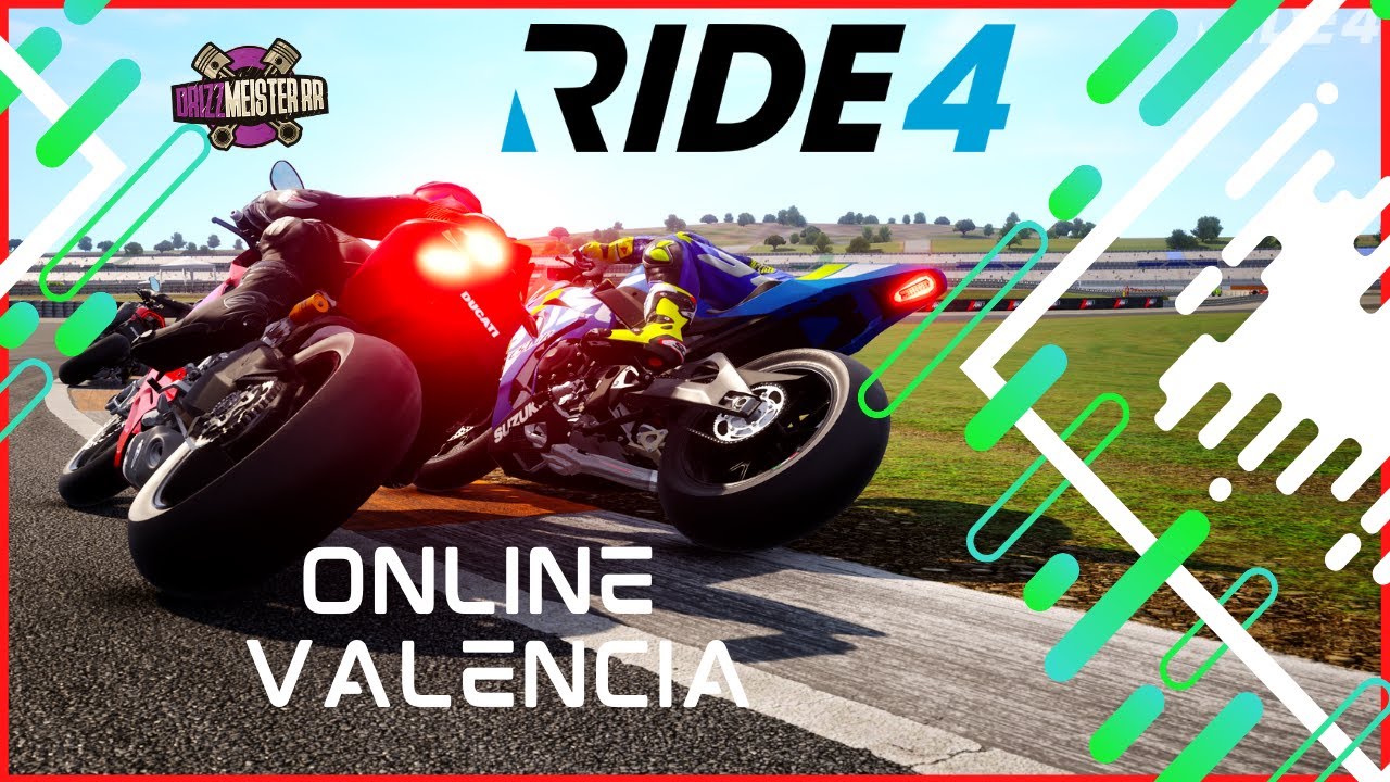 Ride 4 Online Multiplayer Valencia | Loving This GSX-R