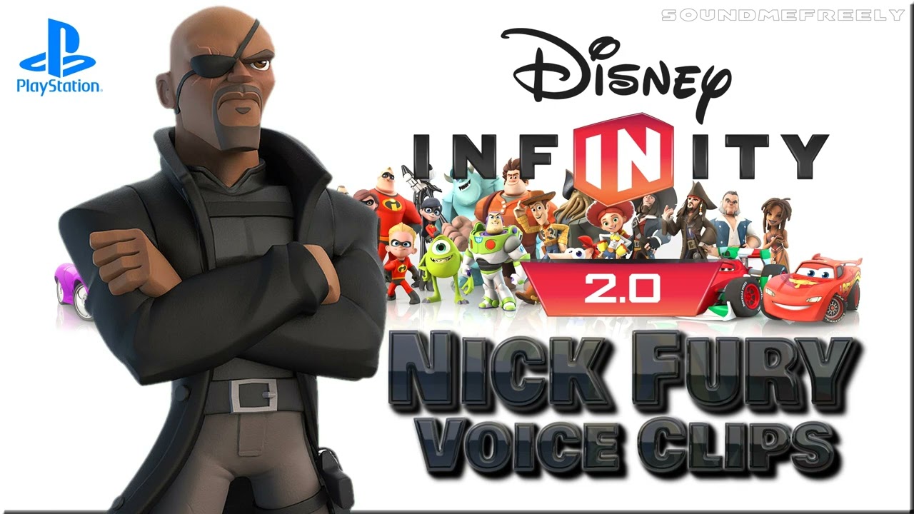 Все озвученные фрагменты Ника Фьюри • Disney Infinity 2.0 • (Сэмюэл Л. Джексон) Все озвученные ре...