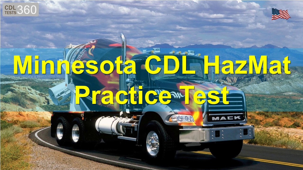 Minnesota CDL HazMat Practice Test