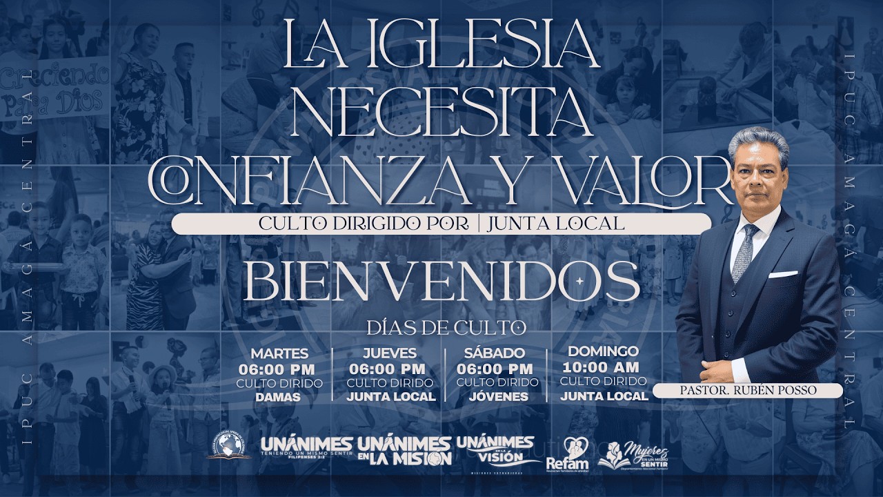 𝐋𝐀 𝐈𝐆𝐋𝐄𝐒𝐈𝐀 𝐍𝐄𝐂𝐄𝐒𝐈𝐓𝐀 𝐂𝐎𝐍𝐅𝐈𝐀𝐍𝐙𝐀 𝐘 𝐕𝐀𝐋𝐎𝐑 | 𝐏𝐀𝐒𝐓𝐎𝐑. 𝐑𝐔𝐁É𝐍 𝐏𝐎𝐒𝐒𝐎 | 𝐂𝐔𝐋𝐓𝐎 𝐃𝐄 𝐄𝐍𝐒𝐄Ñ𝐀𝐍𝐙𝐀 𝐁𝐈𝐁𝐋Í𝐂𝐀