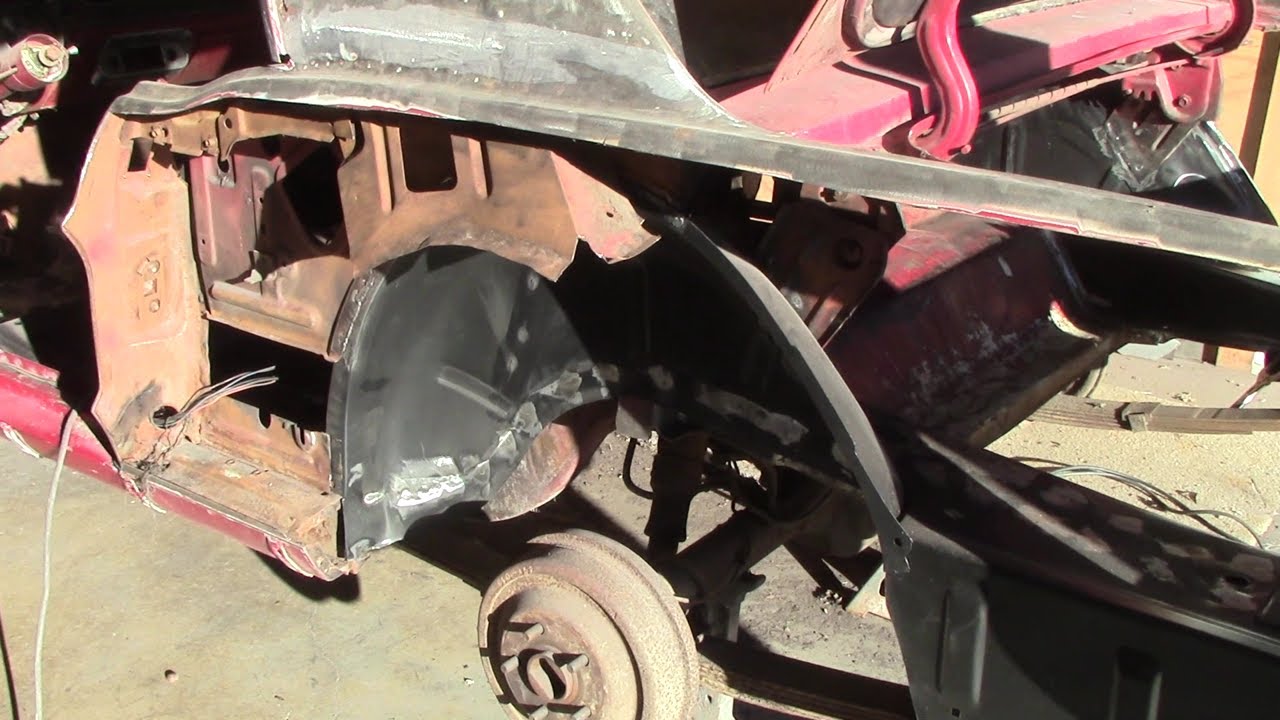 How to Install Outer Wheel Tubs on a 67 Mustang