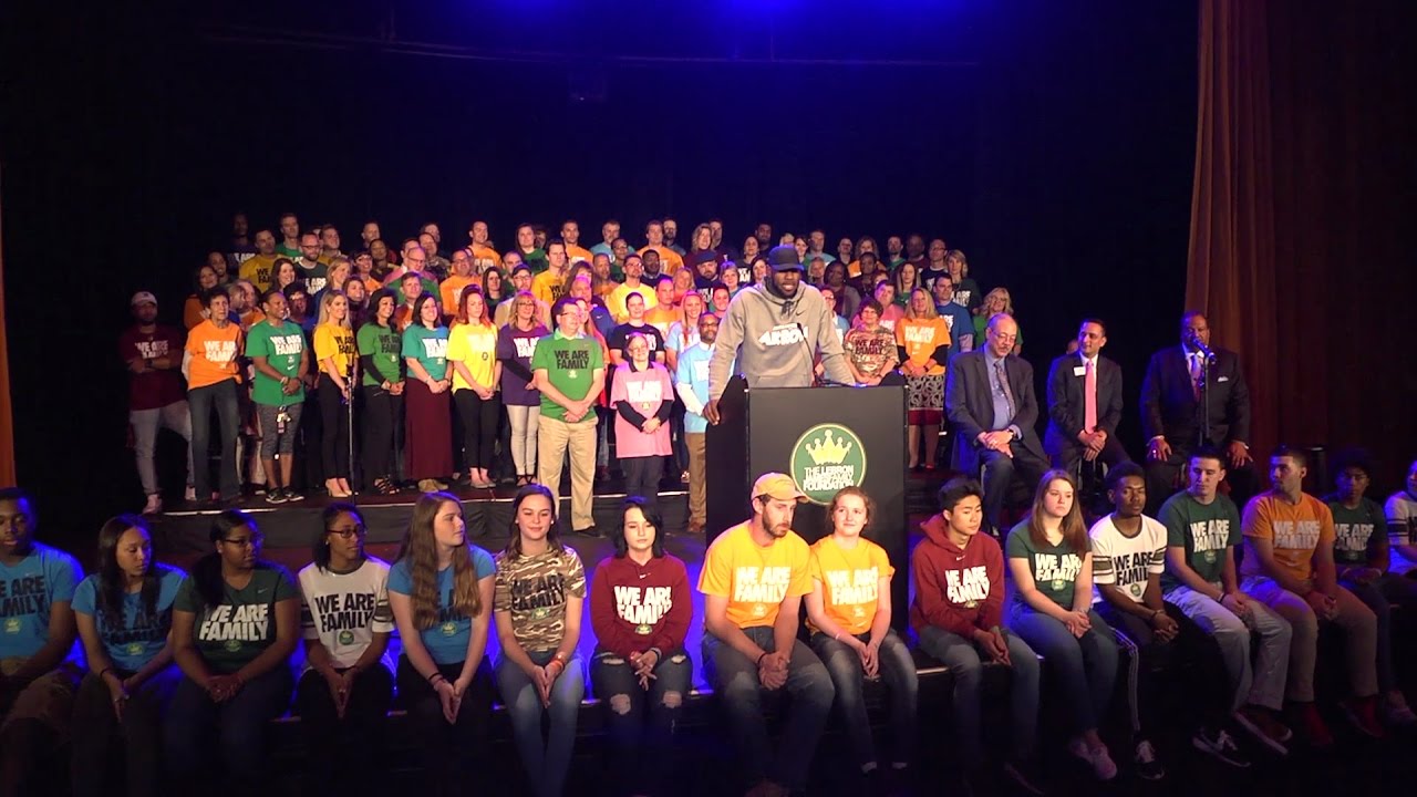 LeBron James Family Foundation  - I Promise School Announcement